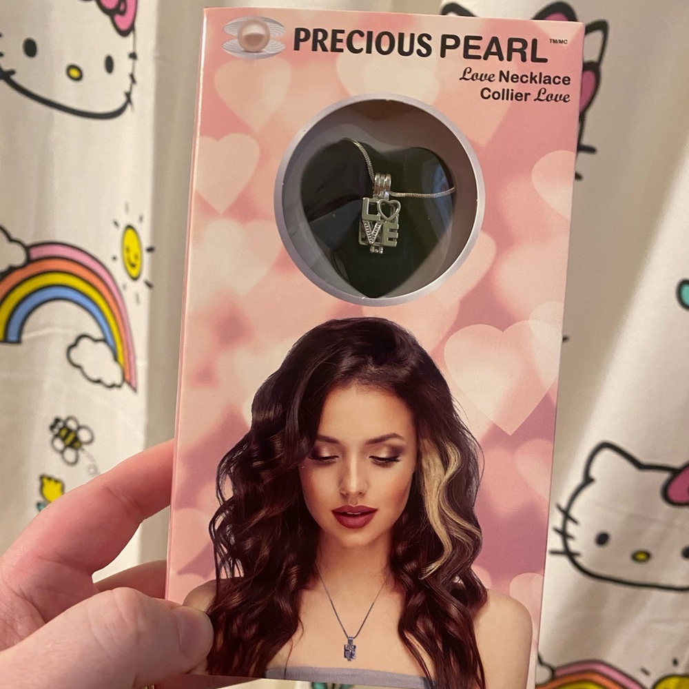 FIRST OFFER GETS IT Precious Pearl Love Cage Necklace